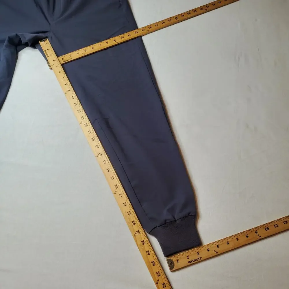 Figs Men's Size M Tansen Jogger Slim-Fit Scrub Pants Gray MXXSW2004S